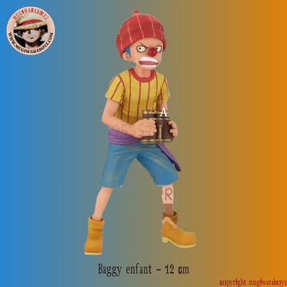 Figurine One Piece - Pack Shanks x Baggy enfant