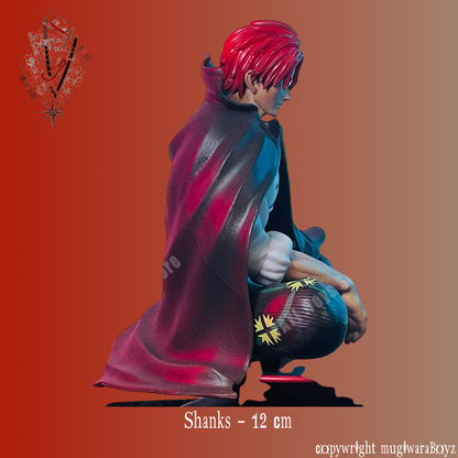 Figurine One Piece - Shanks le Roux - Saké