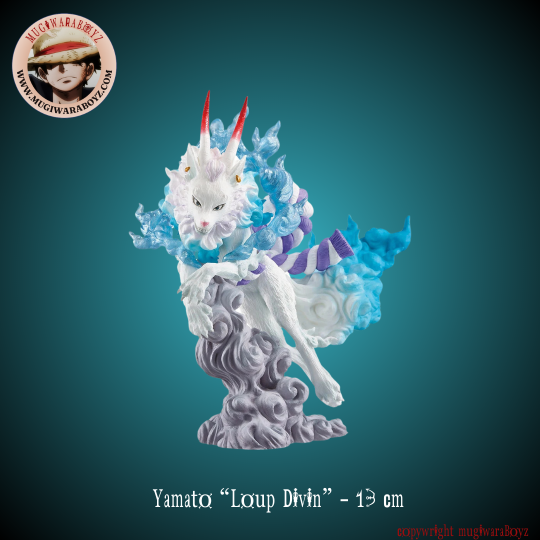 Figurine One Piece - Momonosuke "Dragon" / Yamato "Loup Divin"