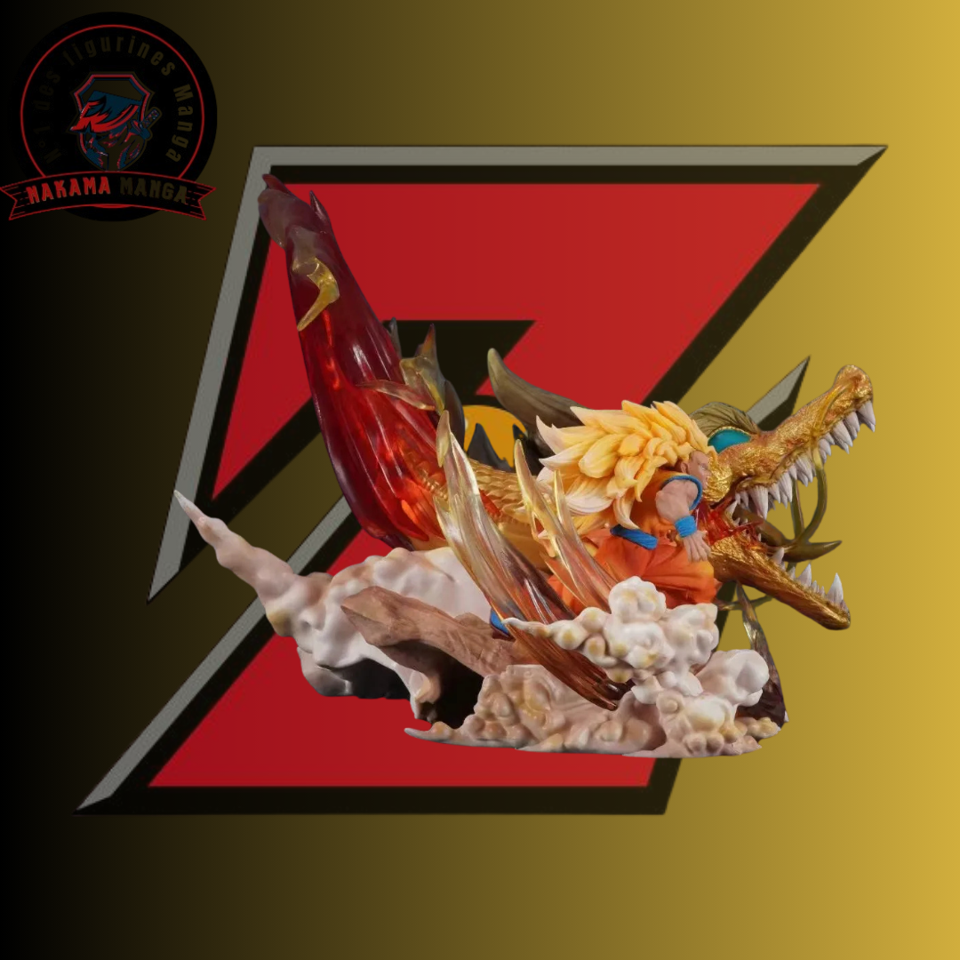 Figurine Dragon Ball Z - Goku SSJ 3 "poing du Dragon"