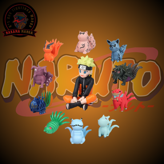 Figurine Naruto Shippuden - Naruto & Biju