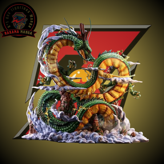 Figurine Dragon Ball - Shenron & Goku