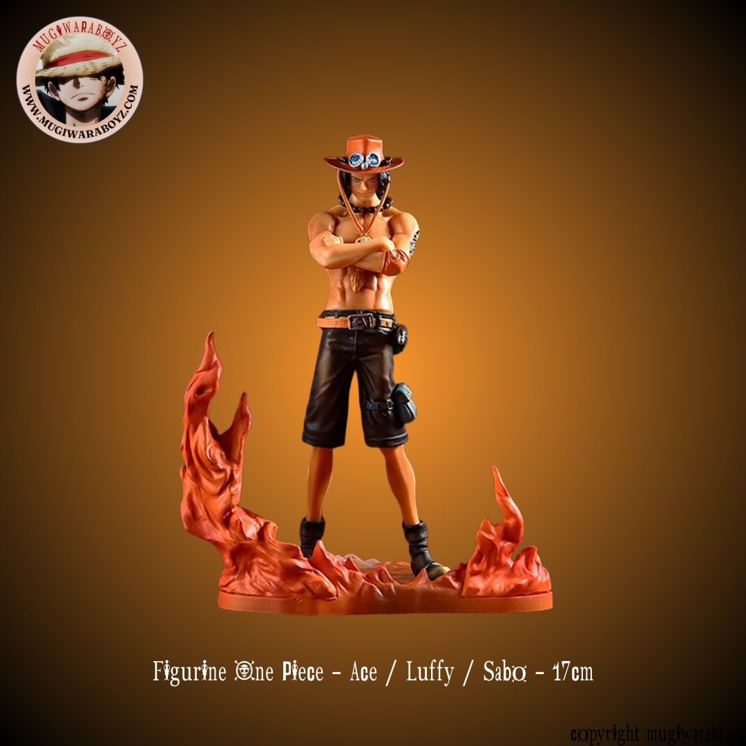 Figurine One Piece - Les 3 frères d'âmes - Luffy x Ace x Sabo