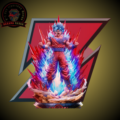 Figurine Dragon Ball Super - Goku SSJ Blue Kaioken