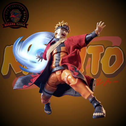Figurine Naruto Shippuden -  Naruti Uzumaki Ermite Articulé