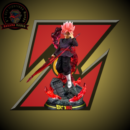 Figurine Dragon Ball Super - Goku Black SSJ Rose
