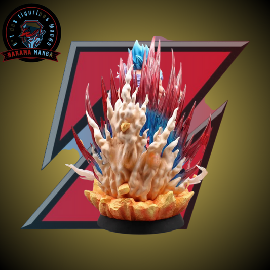Figurine Dragon Ball Super - Goku SSJ Blue Kaioken