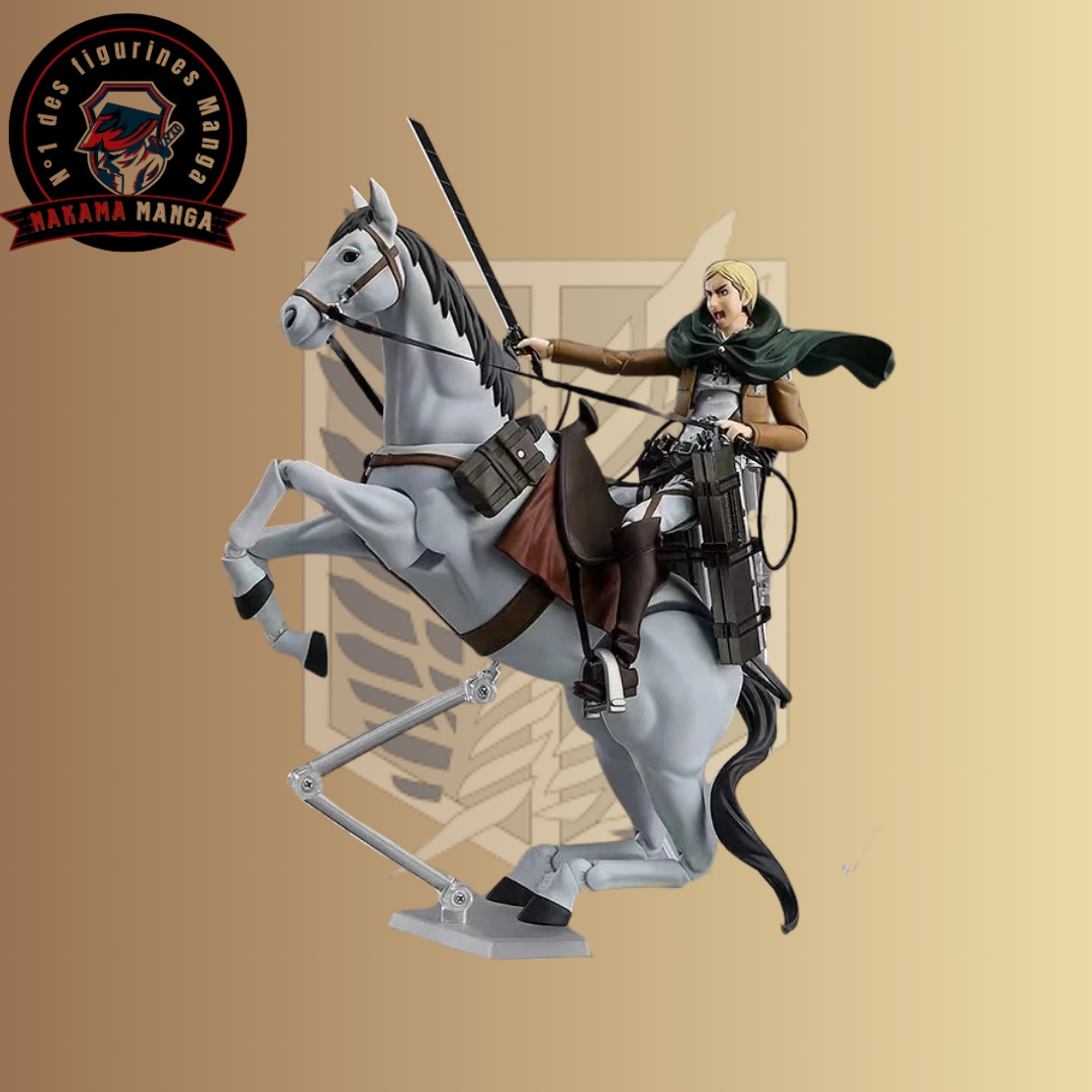 Figurine Attaque des Titans - Erwin "Shinzou wo Sasageyo"