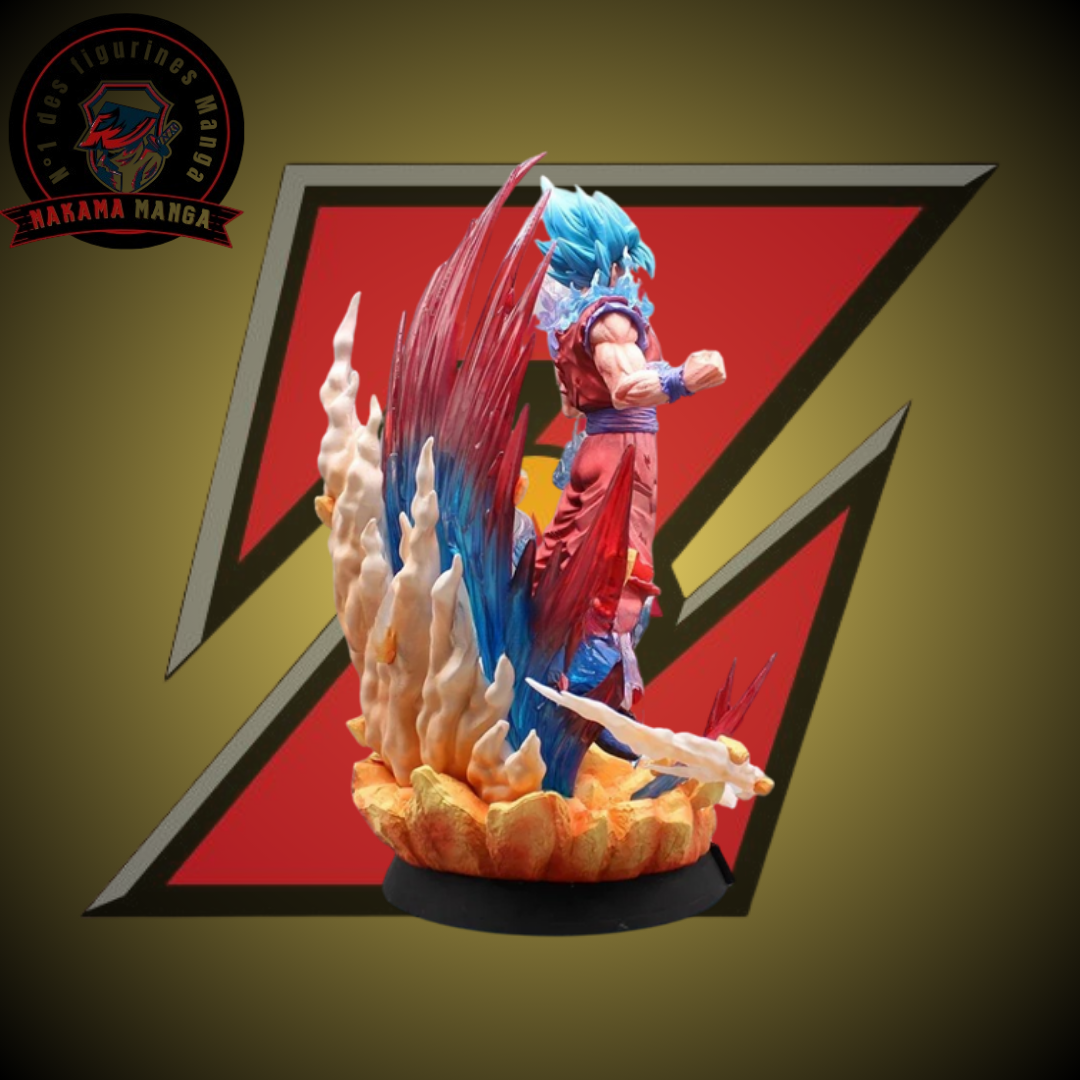 Figurine Dragon Ball Super - Goku SSJ Blue Kaioken
