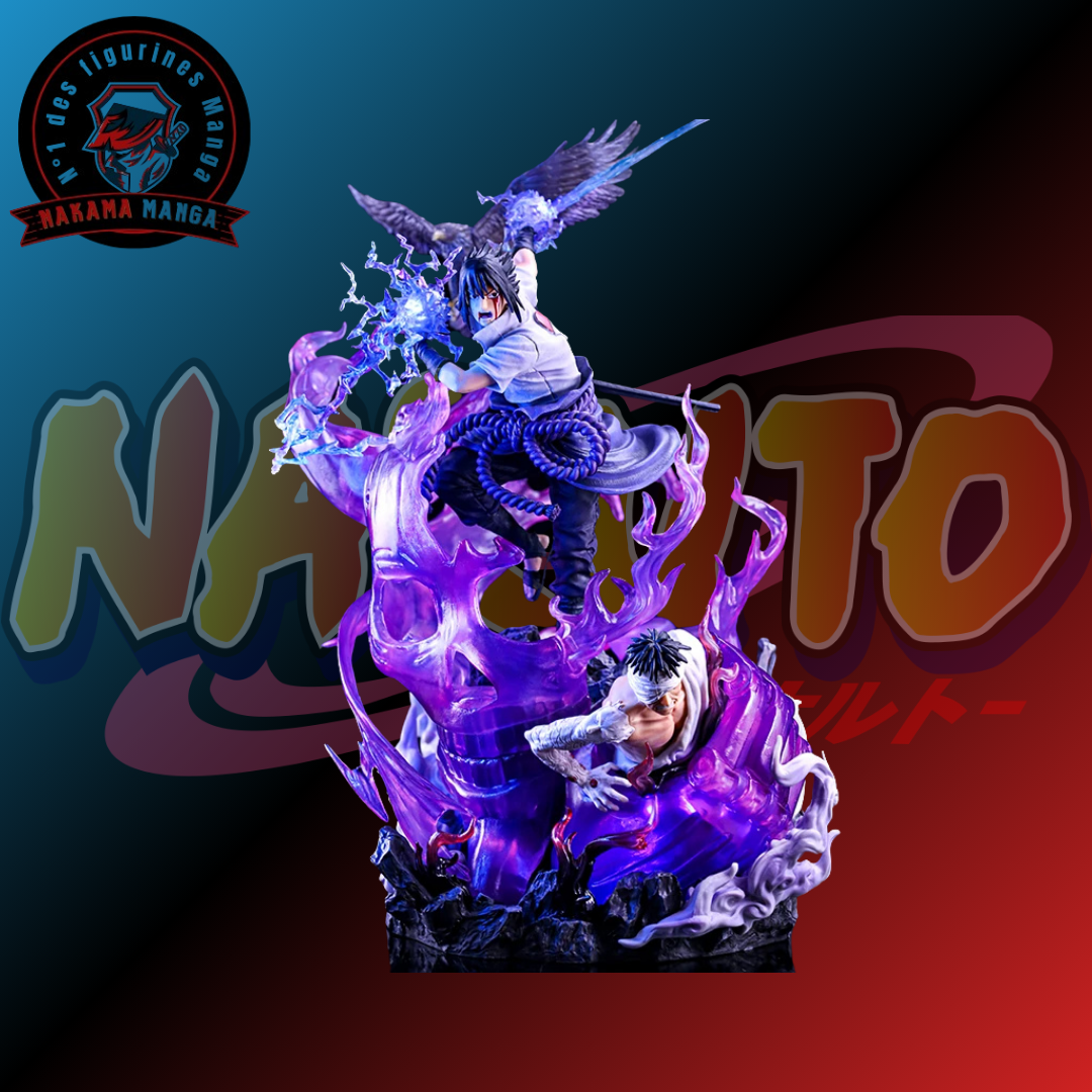 Figurine Naruto Shippuden - Exclusive - Sasuke vs Danzo