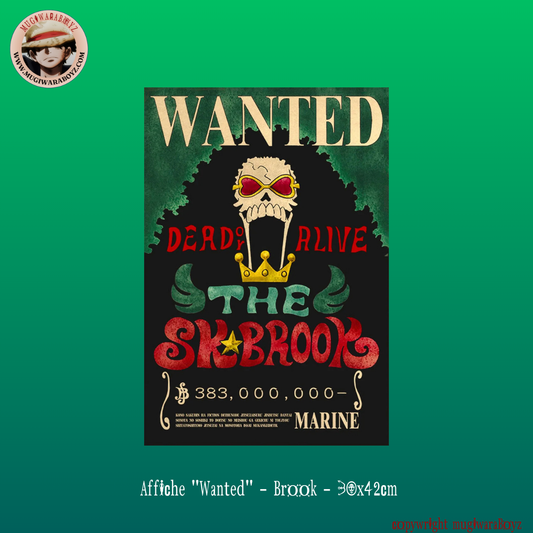 Affiche "Wanted" - Brook