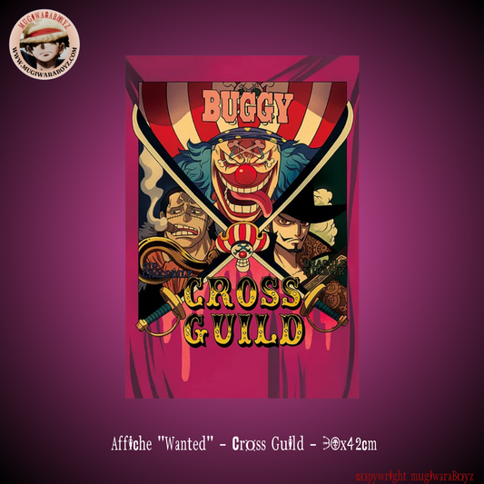 Affiche "Wanted" - Cross Guild