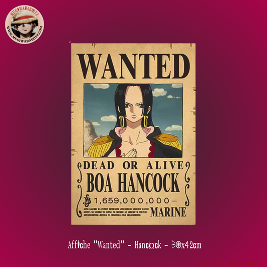 Affiche "Wanted" - Hancock