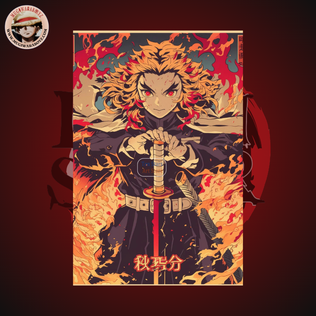 Tableau Demon Slayer - Kyōjurō Rengoku
