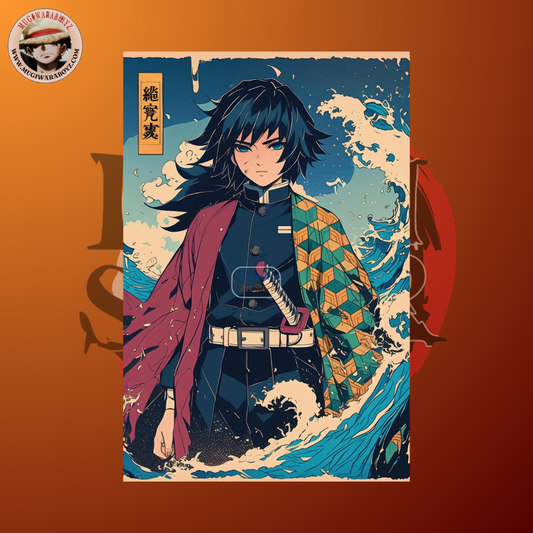 Tableau Demon Slayer - Giyū Tomioka