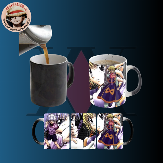 Tasse thermosensible Hunter x Hunter - Kirua x Kurapika