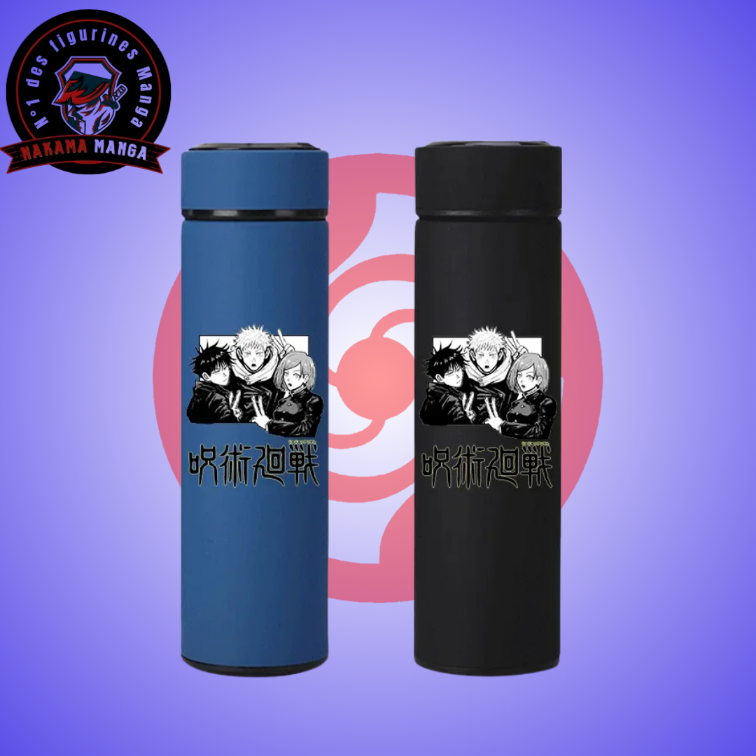 Thermos Jujutsu Kaisen - Yuji Itadori, Megumi Fushiguro & Nobara Kugisaki