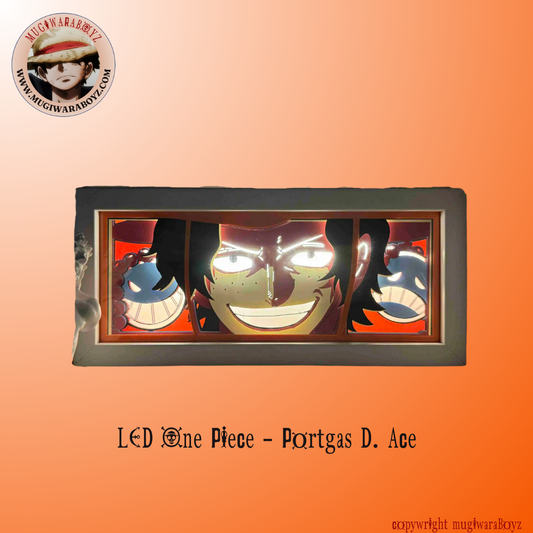 LED One Piece - Portgas D. Ace