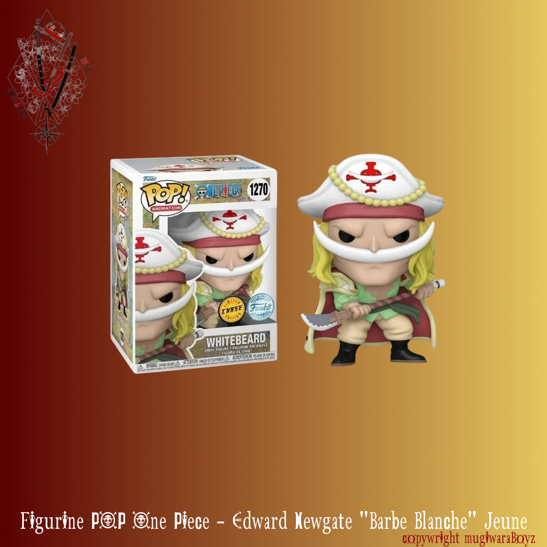 Figurine POP One Piece - Edward Newgate "Barbe Blanche" Jeune