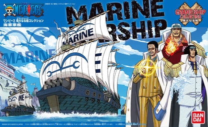 Bateau One Piece - Cuirassé de la Marine