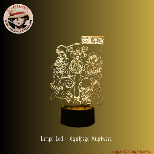 LED Lamp - Mugiwara Crew