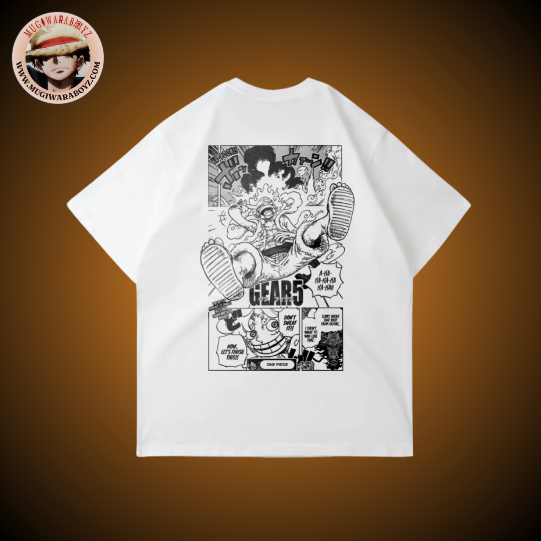T-shirt One Piece - Monkey D. Luffy  " L’éveil imprimé en grand format "