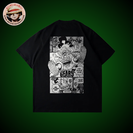 T-shirt One Piece - Monkey D. Luffy – Page de Chapitre "Gear 5"
