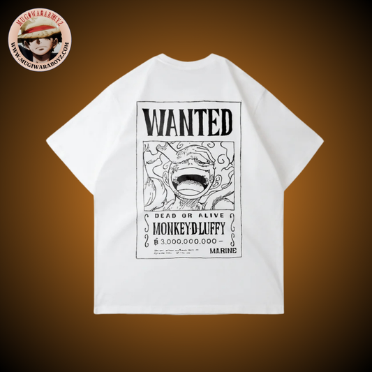 T-shirt One Piece - Monkey D. Luffy "Wanted"