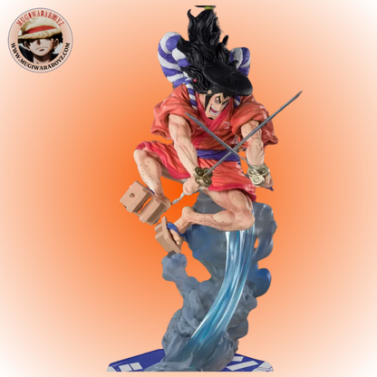 Figurine One Piece - Combat Roger VS ODEN