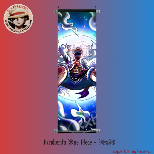 Parchemin One Piece - Monkey D. Luffy "Gear 5 : Moon"