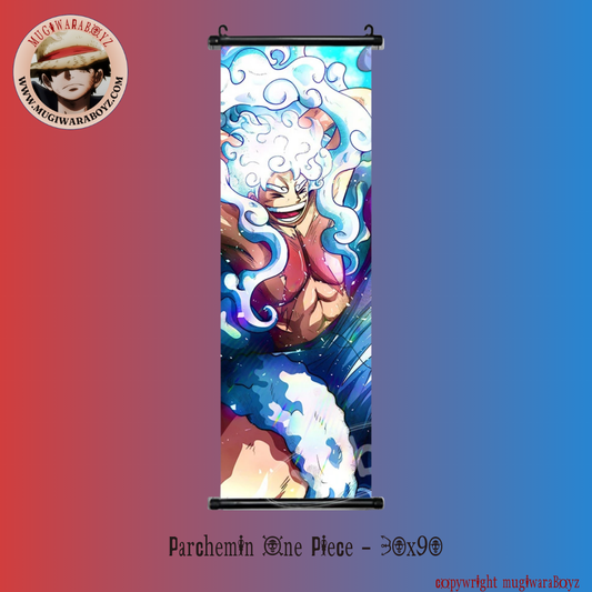 One Piece Scroll - Luffy "Gear 5"