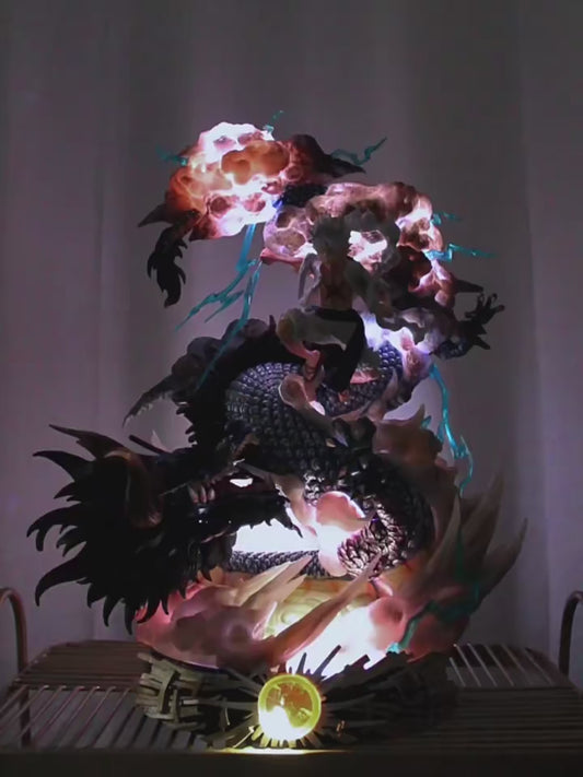 Figurine One Piece - Edition Prestige - Luffy "Gear 5" vs Kaido