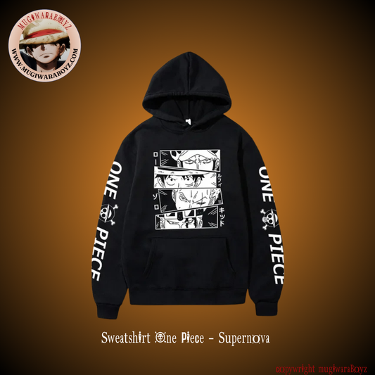 Sweatshirt One Piece - Supernova - Noir