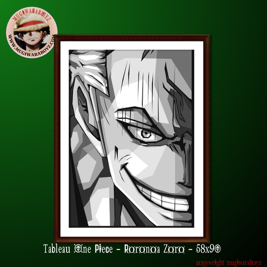 One Piece Painting - Roronoa Zoro - 58x90